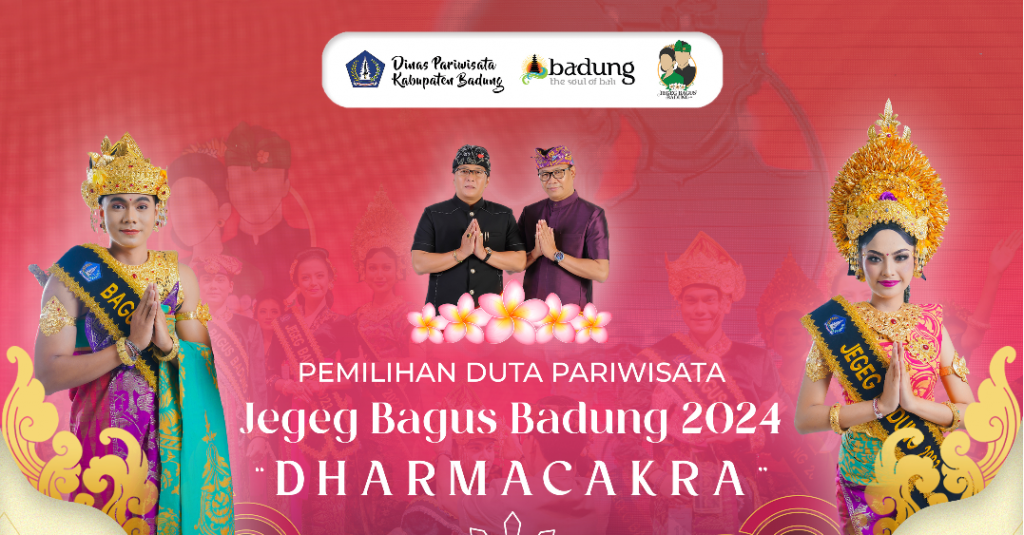 Pendaftaran pemilihan Duta Pariwisata Jegeg Bagus Badung 2024 resmi dibuka.